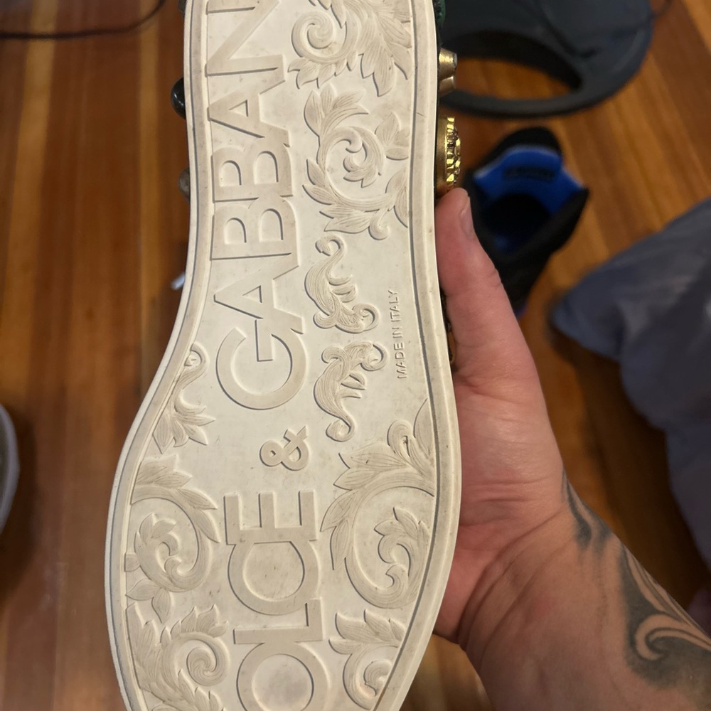Dolce & Gabbana Cream Sole Sneakers